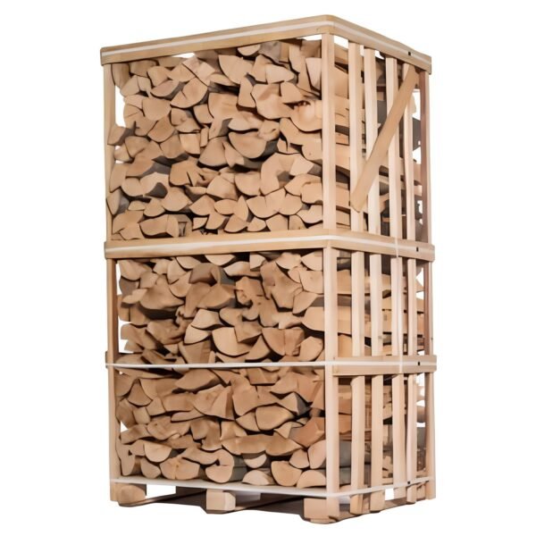 Bois de chauffage – 25 cm – Mélange de bois durs – Palette 2 m3 – 3 Stères
