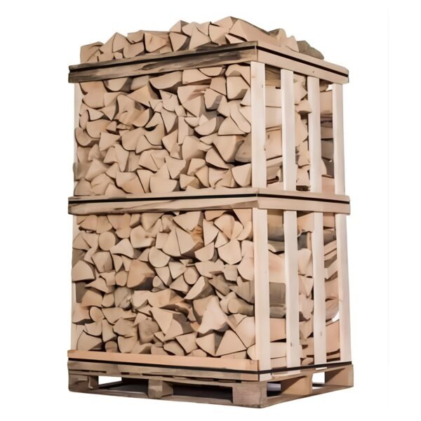 Bois de chauffage – 50 cm – Mélange de bois durs – Palette 2 m3 – 3 Stères