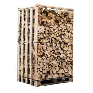 Box 3 stères 30cm bois de chauffage sec – palette de bois coupé fendu de 2,1m3 chêne / hêtre : châtaigniers