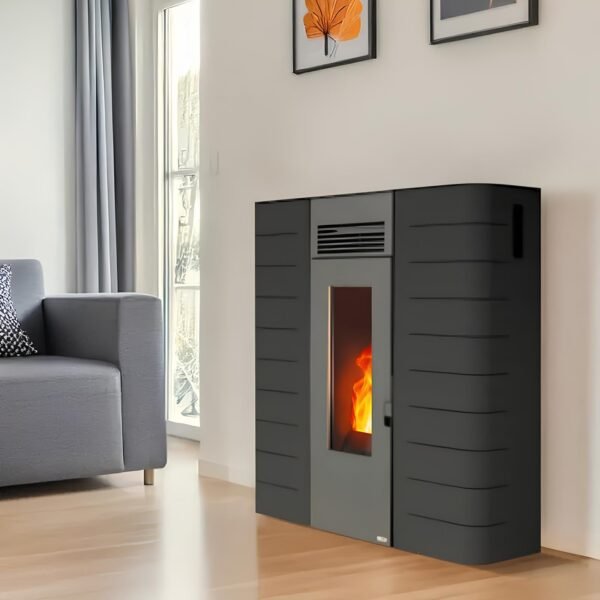 poele-a-granules-canalisable-extra-plat-pinarello Poêle à granulés canalisable extra plat Pinarello – 12 kW