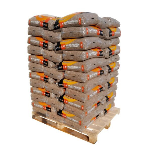 Palette de granulés Crépito Premium – 72 sacs de 15kg