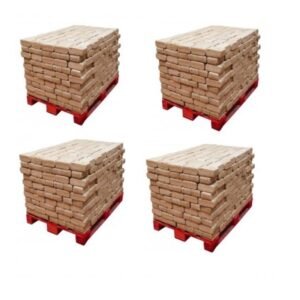 Bûches compressées – 2160 bûches – 100% naturelles