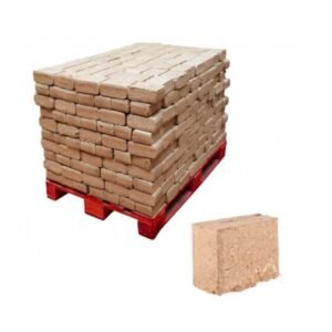 Bûches compressées – 540 bûches – 100% naturelles
