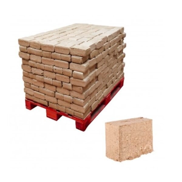Bûches compressées – 540 bûches – 100% naturelles