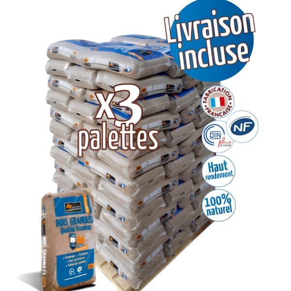 palette-granules-de-bois-NATURE-PELLETS-84-sacs-de-15kg Palette de granulés Nature Pellets – 84 sacs de 15 kg
