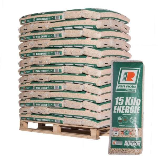 Palette de granulés Van Roje – 65 sacs de 15 kg