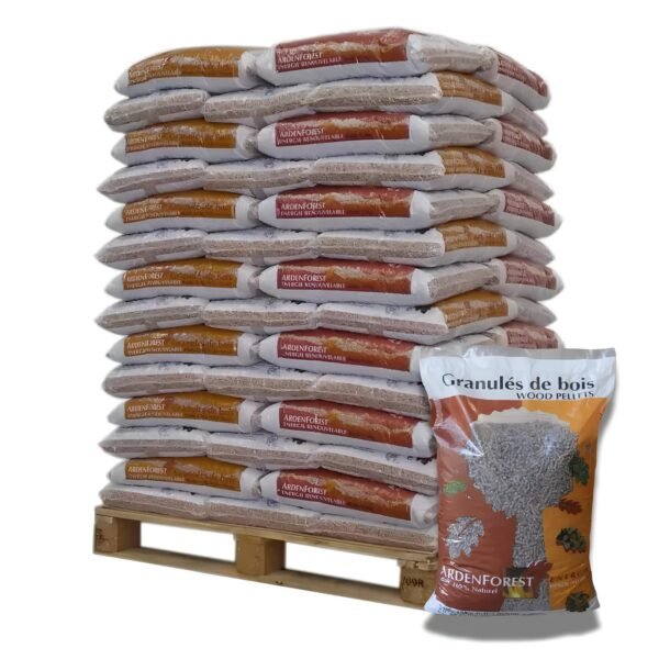 Palette de granulés Ardenforest – 70 sacs de 15 kg
