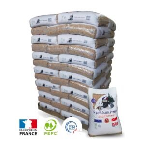 Palette de granulés Le Petit Scieur Français – 65 sacs de 15 kg