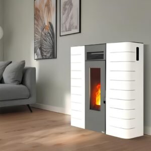 Poêle à granulés hydro extra plat Agosta – 16 kW